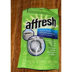 Affresh Affresh Washer Cleaner New Factory Sealed Package Of 3 Tablets